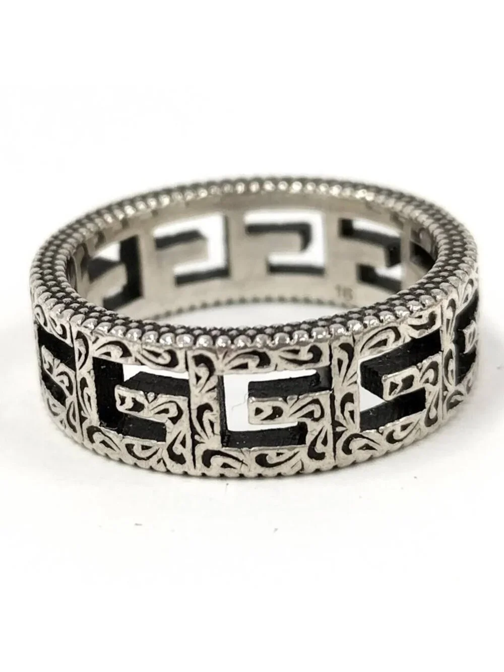 Gucci Square Arabesque Ring
